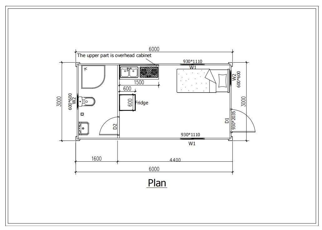 Floor plan for the Matilda